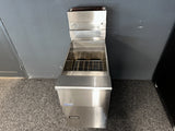 Pitco SG14 gasfriteuse detailaanzicht bedieningspaneel